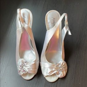 Jacqueline Ferrar Silver Heels